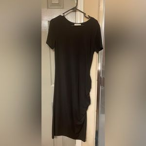 Black T- Shirt Dress